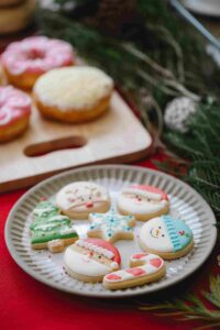 Christmas donuts catering